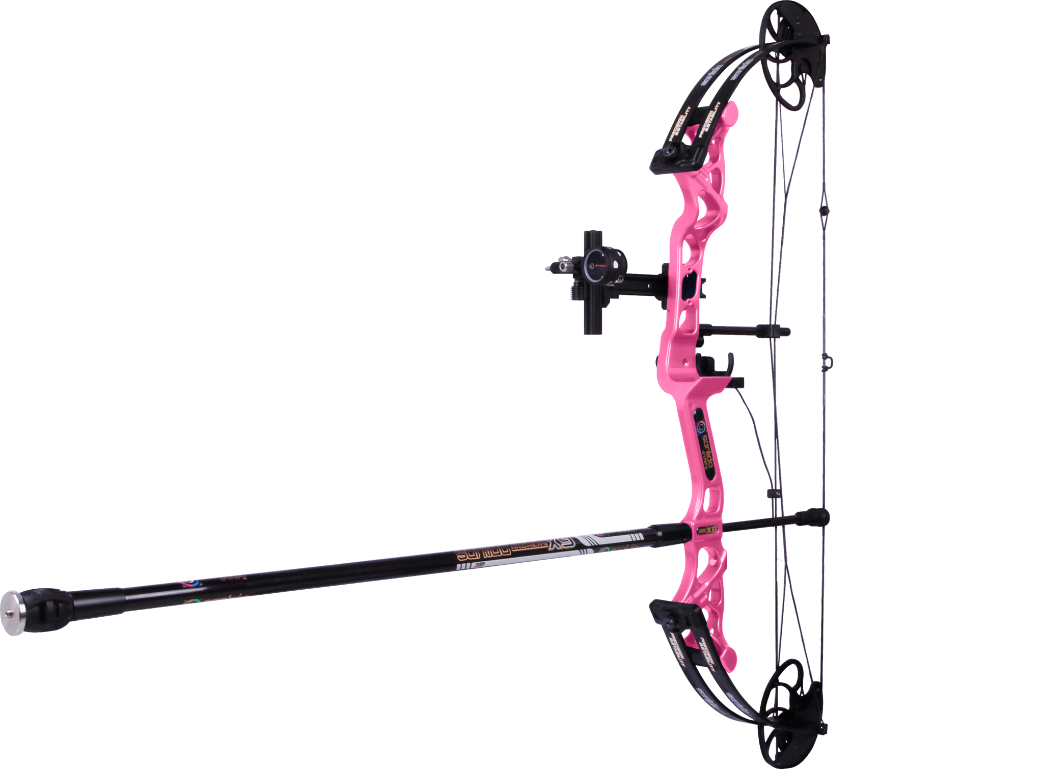 Bild von Sanlida - XS Hero X8 Set RH 7-35 lbs 16.5-29" Pink