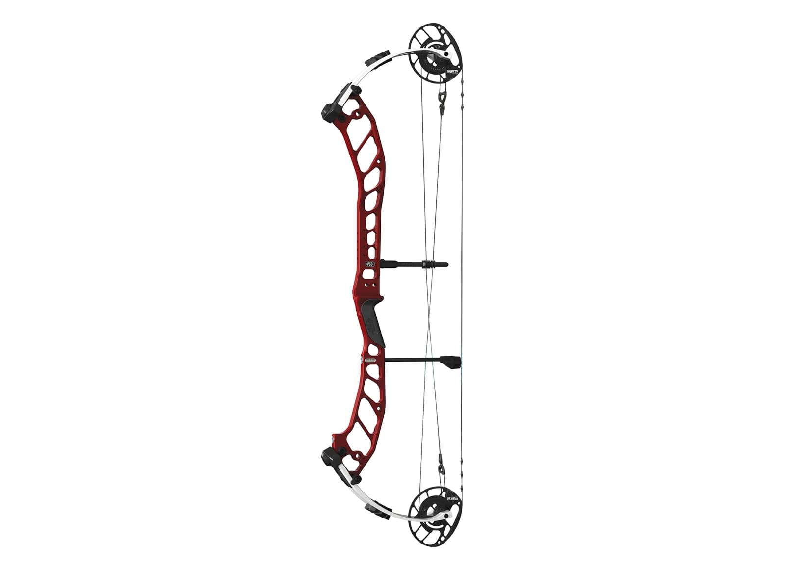 Bild von PSE - Shootdown PRO SE2 RH 50-60 lbs 25.5-31" Black Cherry