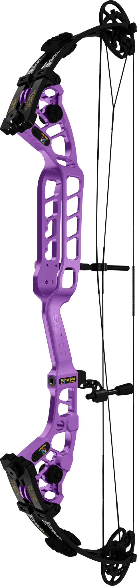 Immagine di Sanlida - Hero 10 II 37" Medium 40-50 lbs 26-29" RH Anodizzato Viola