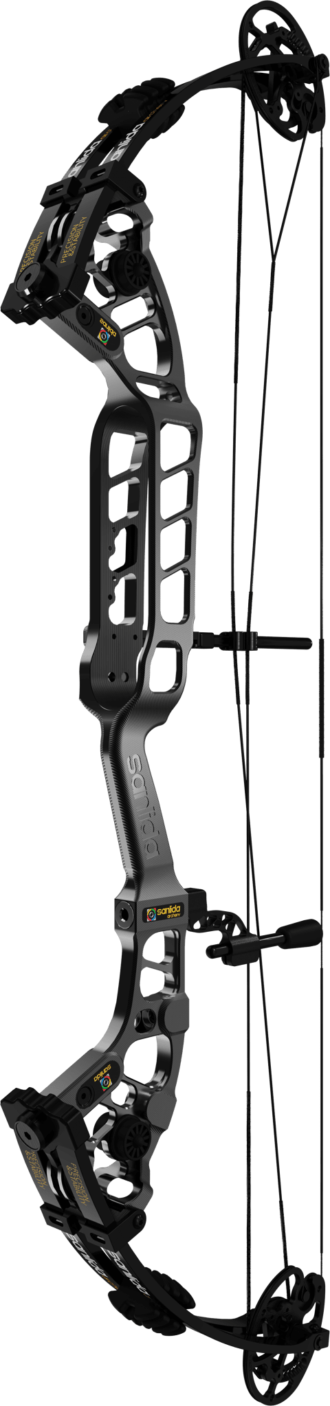 Immagine di Sanlida - Hero 10 II 37" Small 30-40 lbs 24-26.5" RH Anodized Black