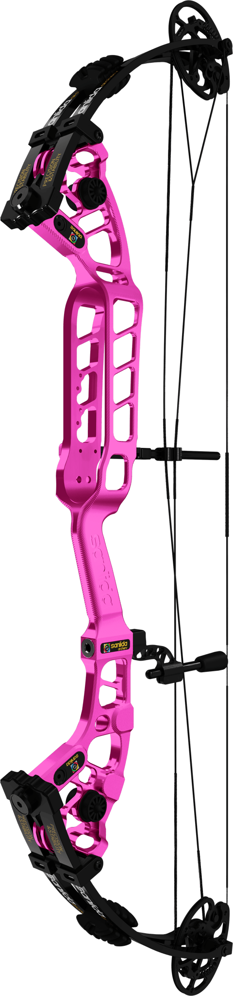 Immagine di Sanlida - Hero 10 II 37" Small 30-40 lbs 24-26.5" RH Anodizzato Rosa