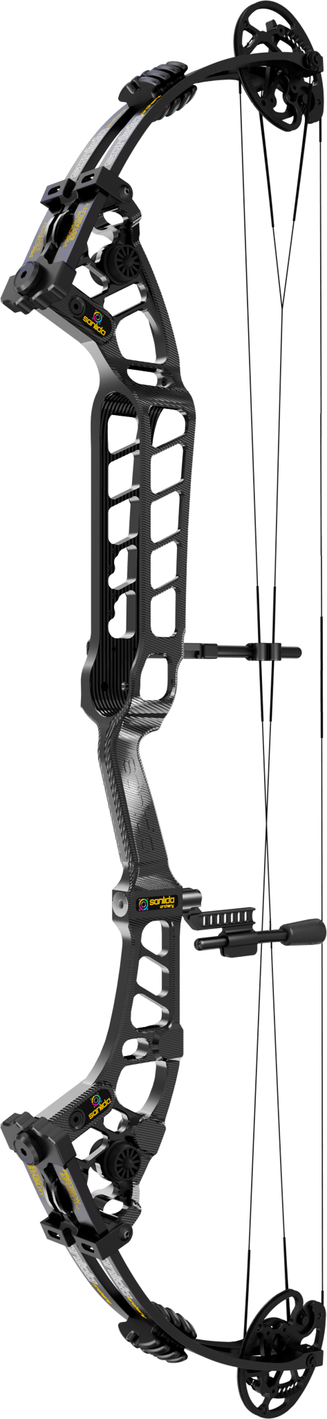 Picture of Sanlida - Hero 10 II Medium 30-40 lbs 26.5-29.5" RH Anodized Black