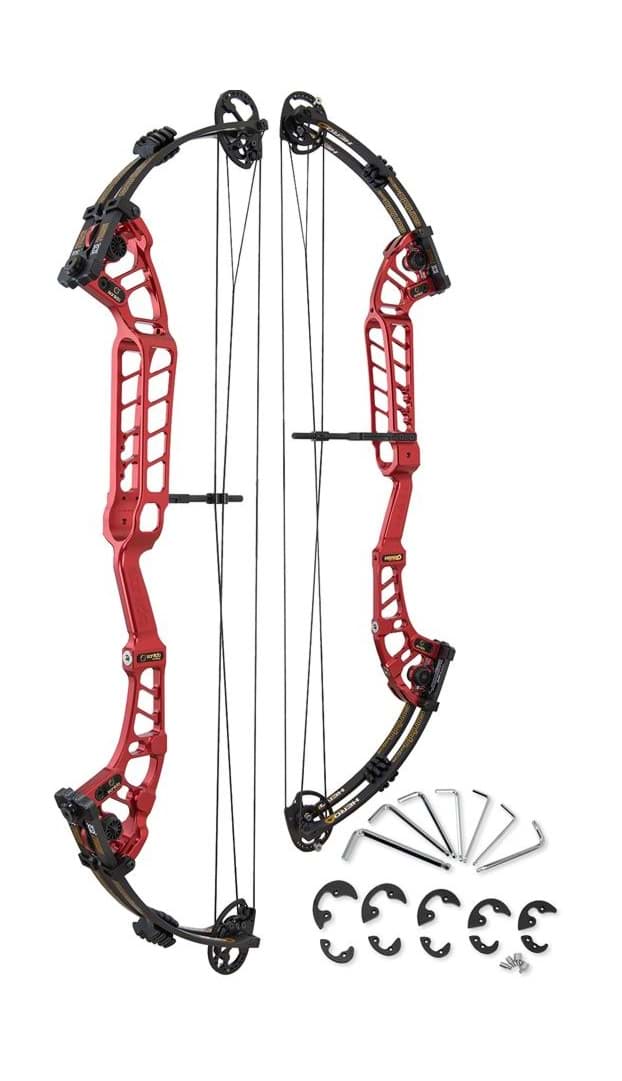 Bild von Sanlida - Hero X10 50-60 lbs 27-29.5" RH Anodized Red