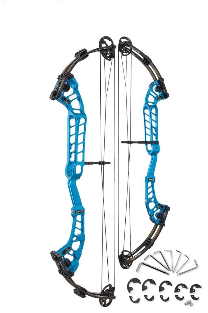 Bild von Sanlida - Hero X10 50-60 lbs 29.5-32" RH Anodized Lake Blue