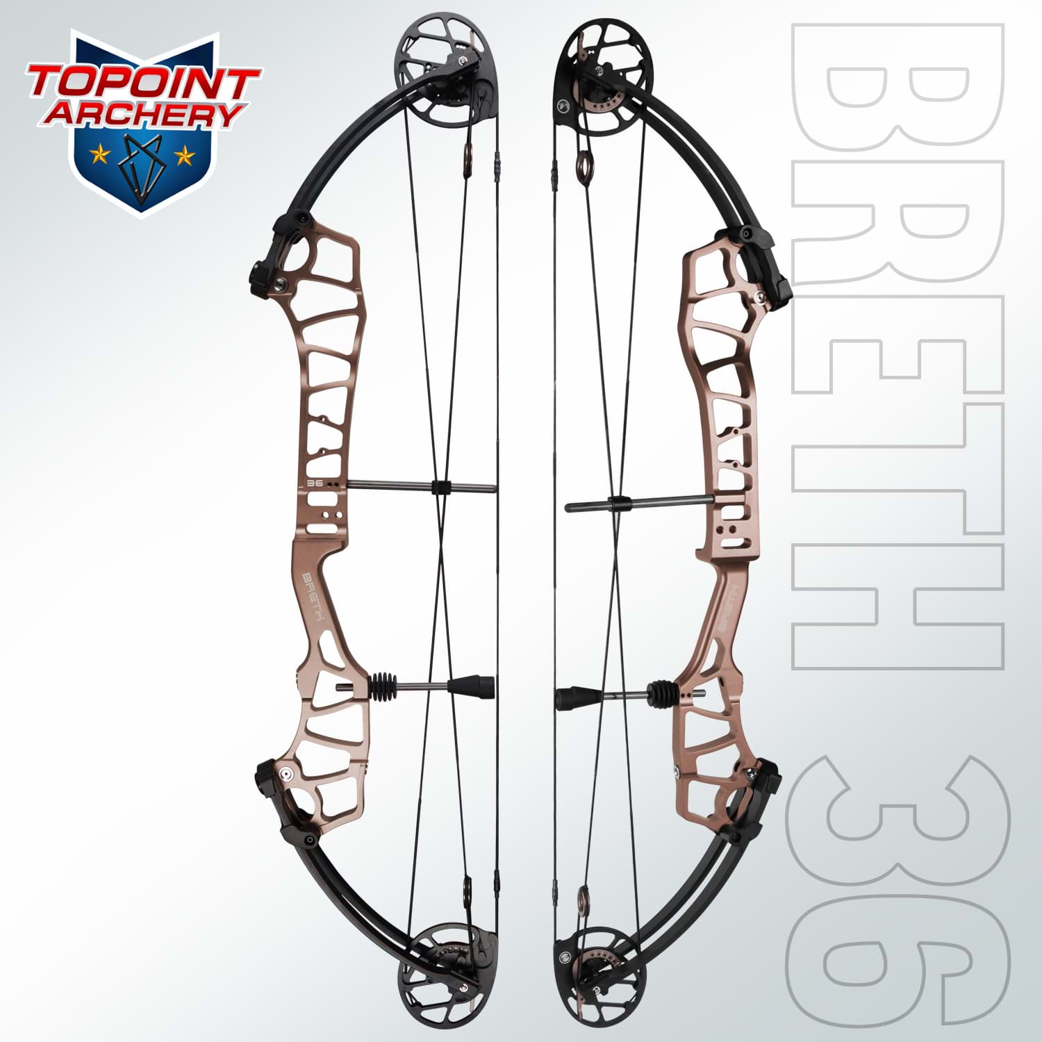 Bild von Topoint - Breth 36 XL 30-40 lbs 26-30" RH Anodized Bronze