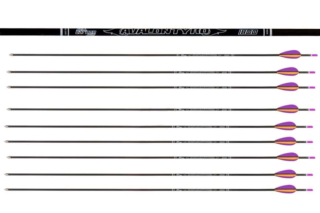 Bild von Avalon - Carbon Tyro 4.2 1800 27" Lila-Orange 200er-Pack