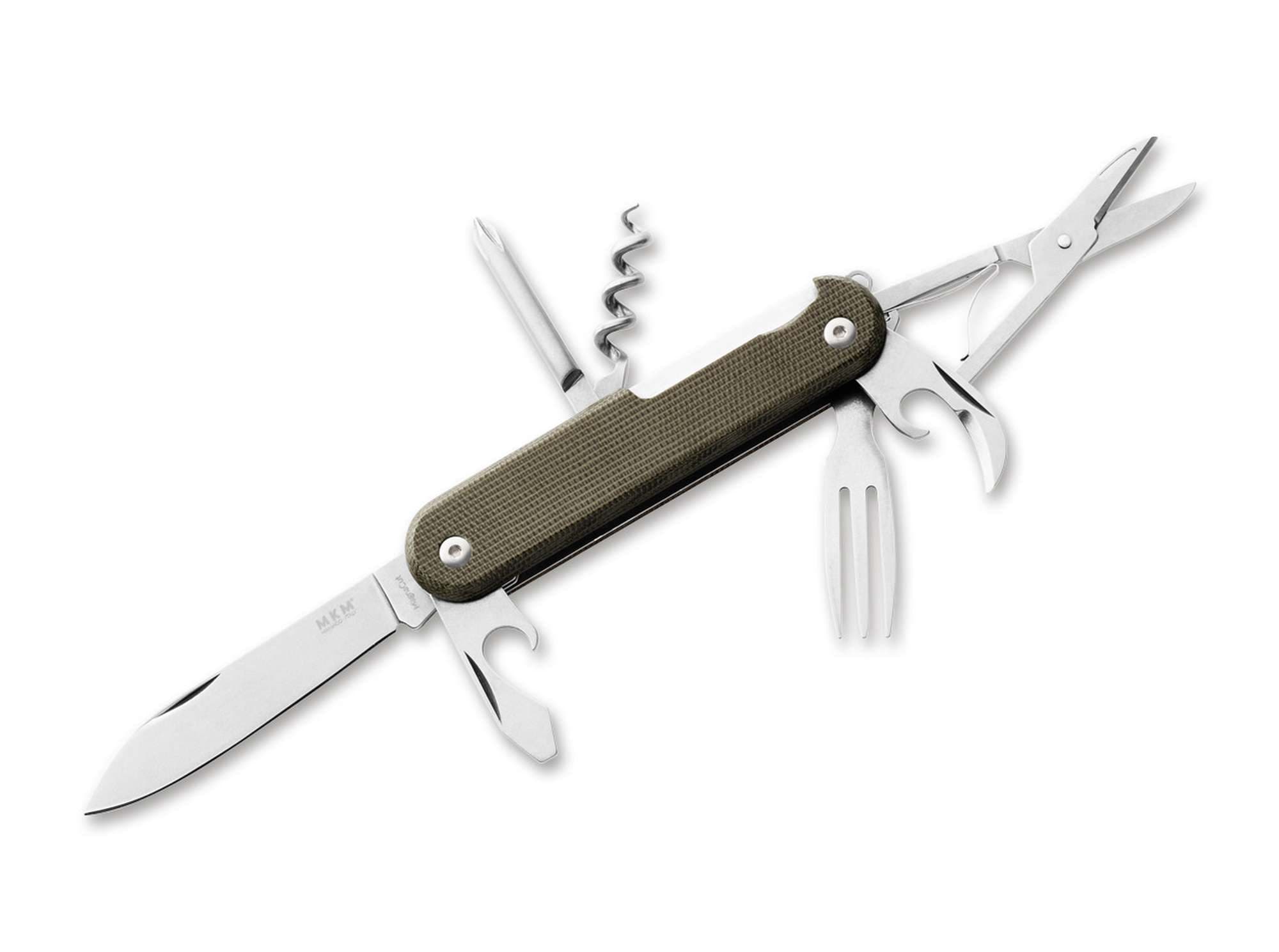 Bild von MKM - Campo 7 MagnaCut Micarta Green