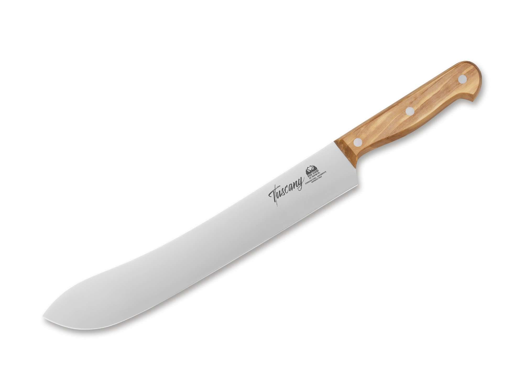 Bild von Due Cigni - Tuscany Scimitarra Fleischmesser Olive