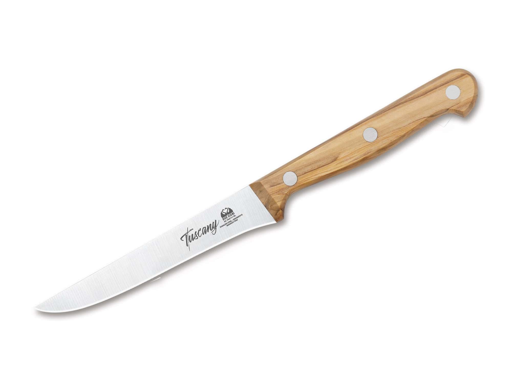 Bild von Due Cigni - Tuscany Steakmesser Olive