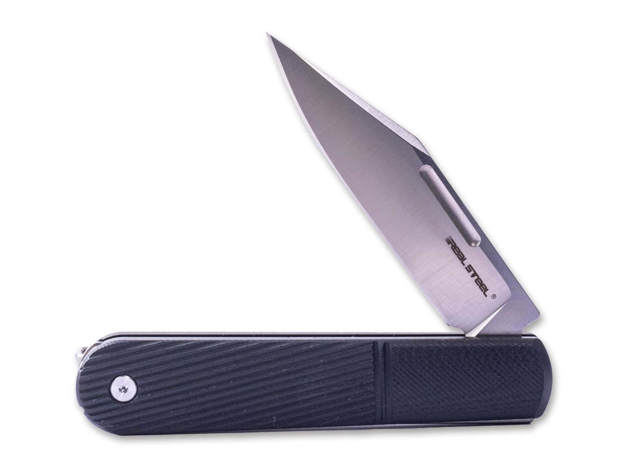 Picture of Real Steel - Real Barlow RB5 Clippoint G10 Black