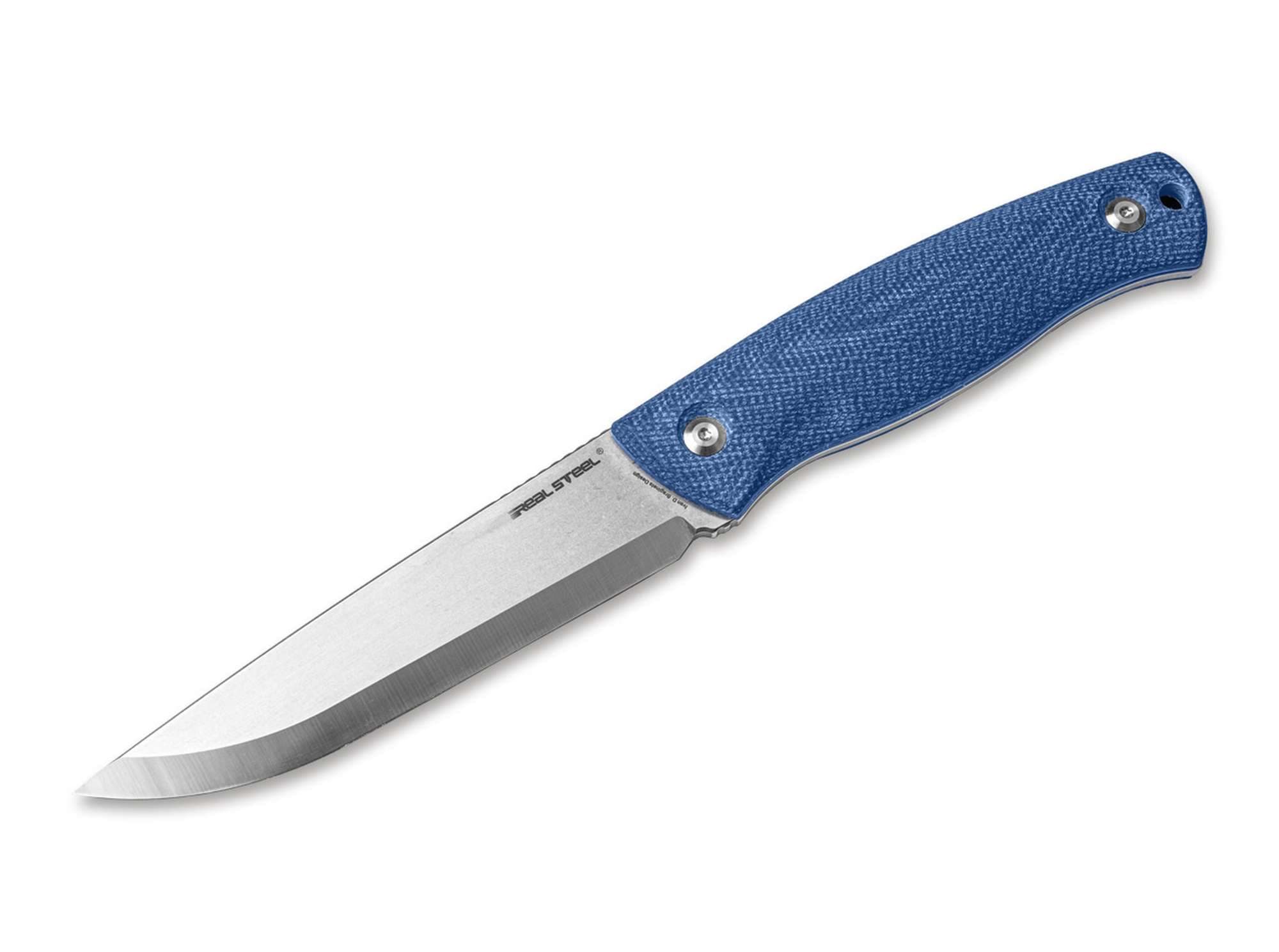 Bild von Real Steel - Pathfinder Fixed Micarta Denim