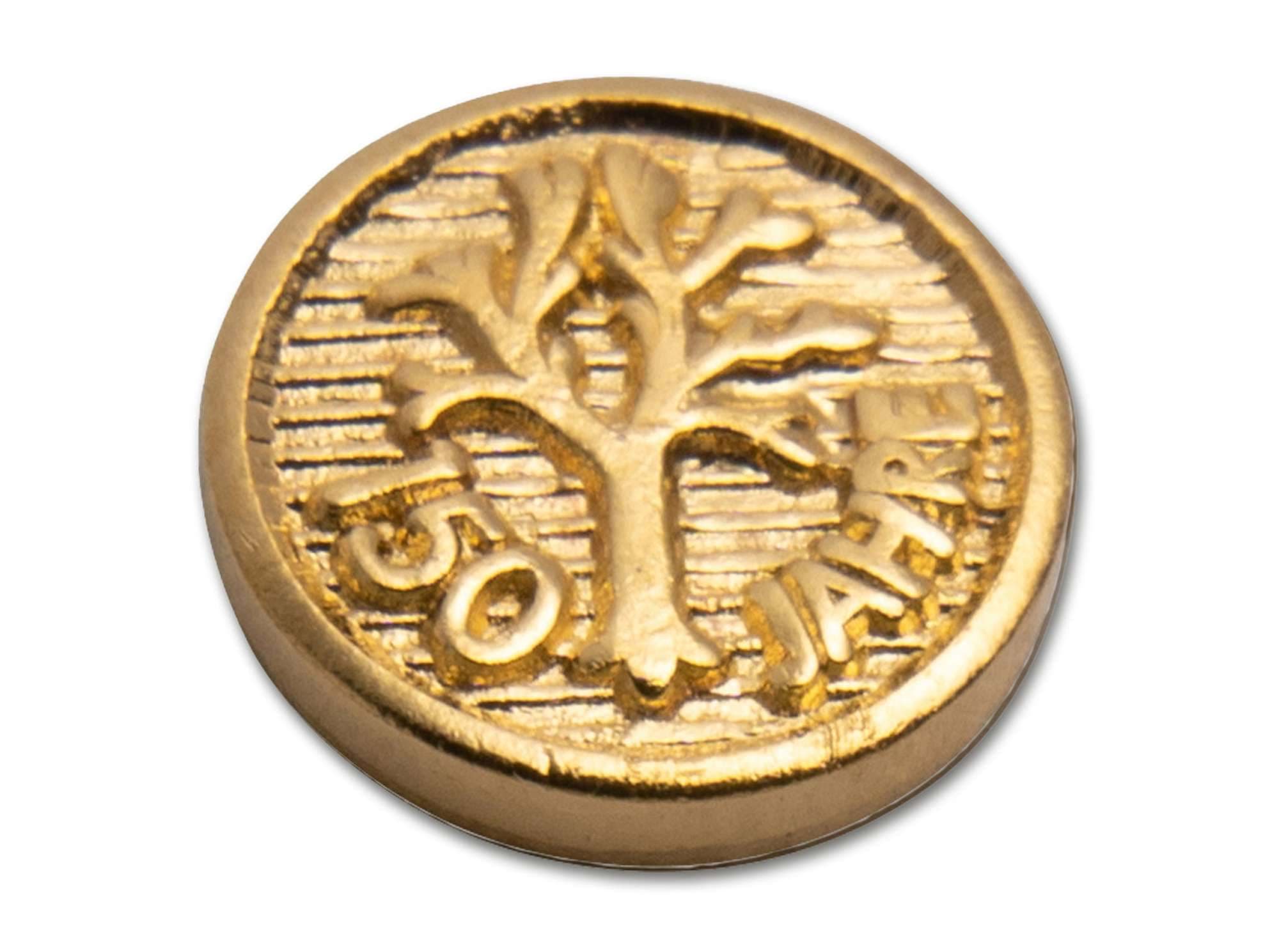 Bild von Böker - Böker Emblem 6,5mm gold 150 Jahre