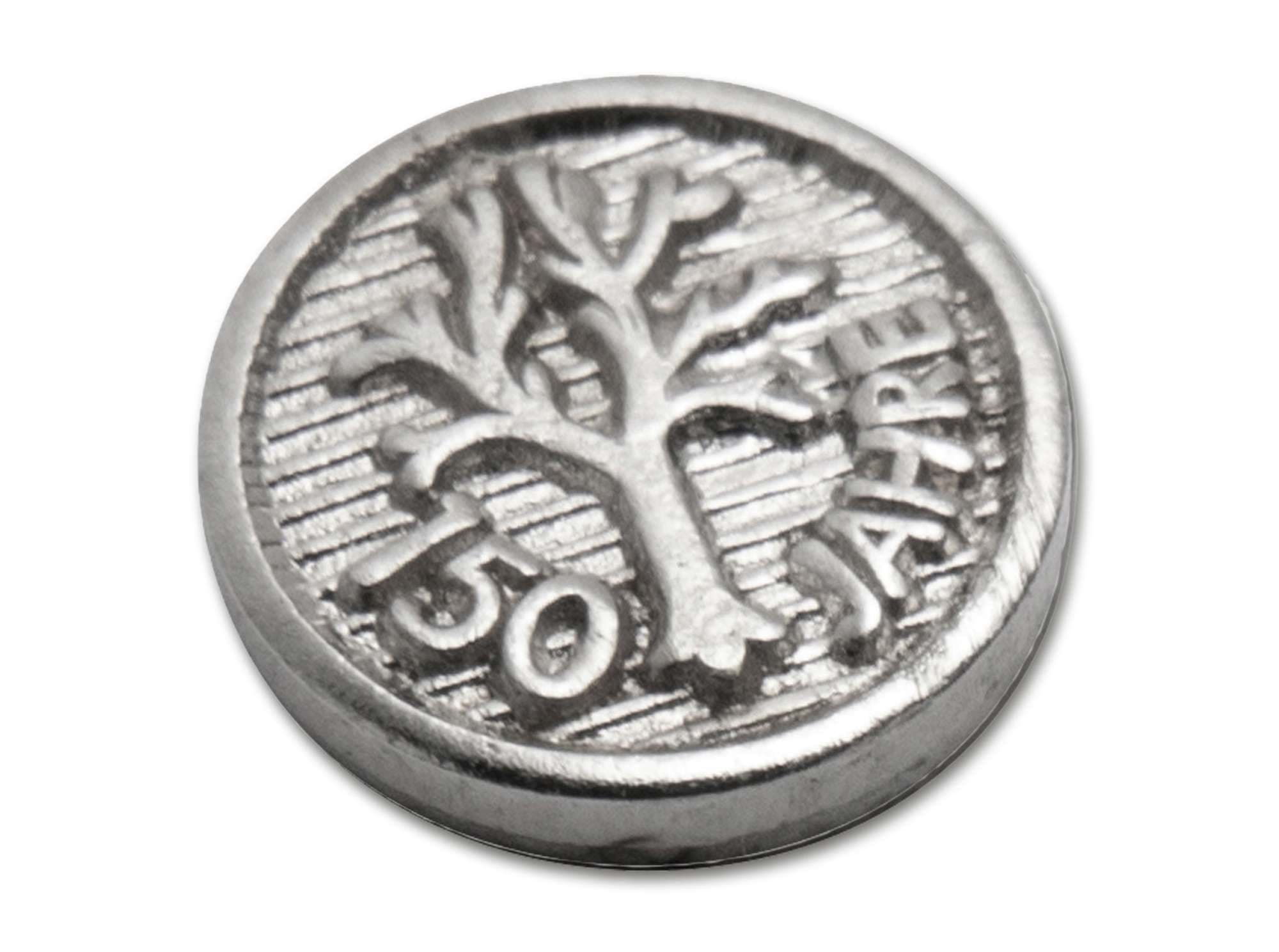 Bild von Böker - Böker Emblem 6,5mm vernickelt 150 Jahre