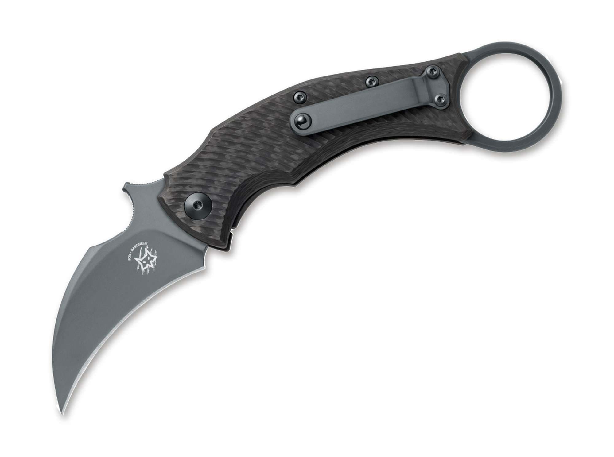 Bild von Fox Knives - Blackbird Titanium Black