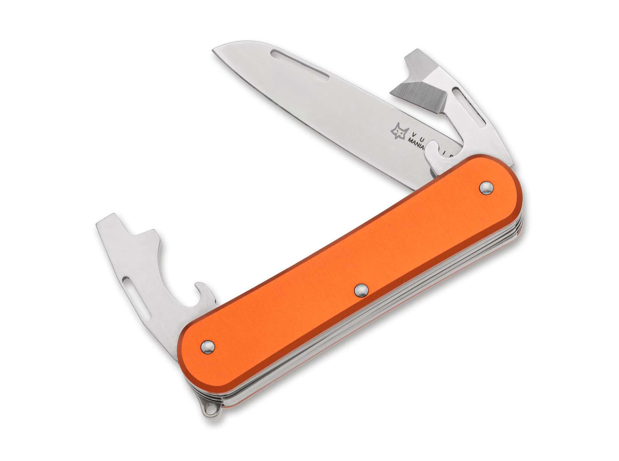 Bild von Fox Knives - Vulpis 130-3 Aluminum Orange
