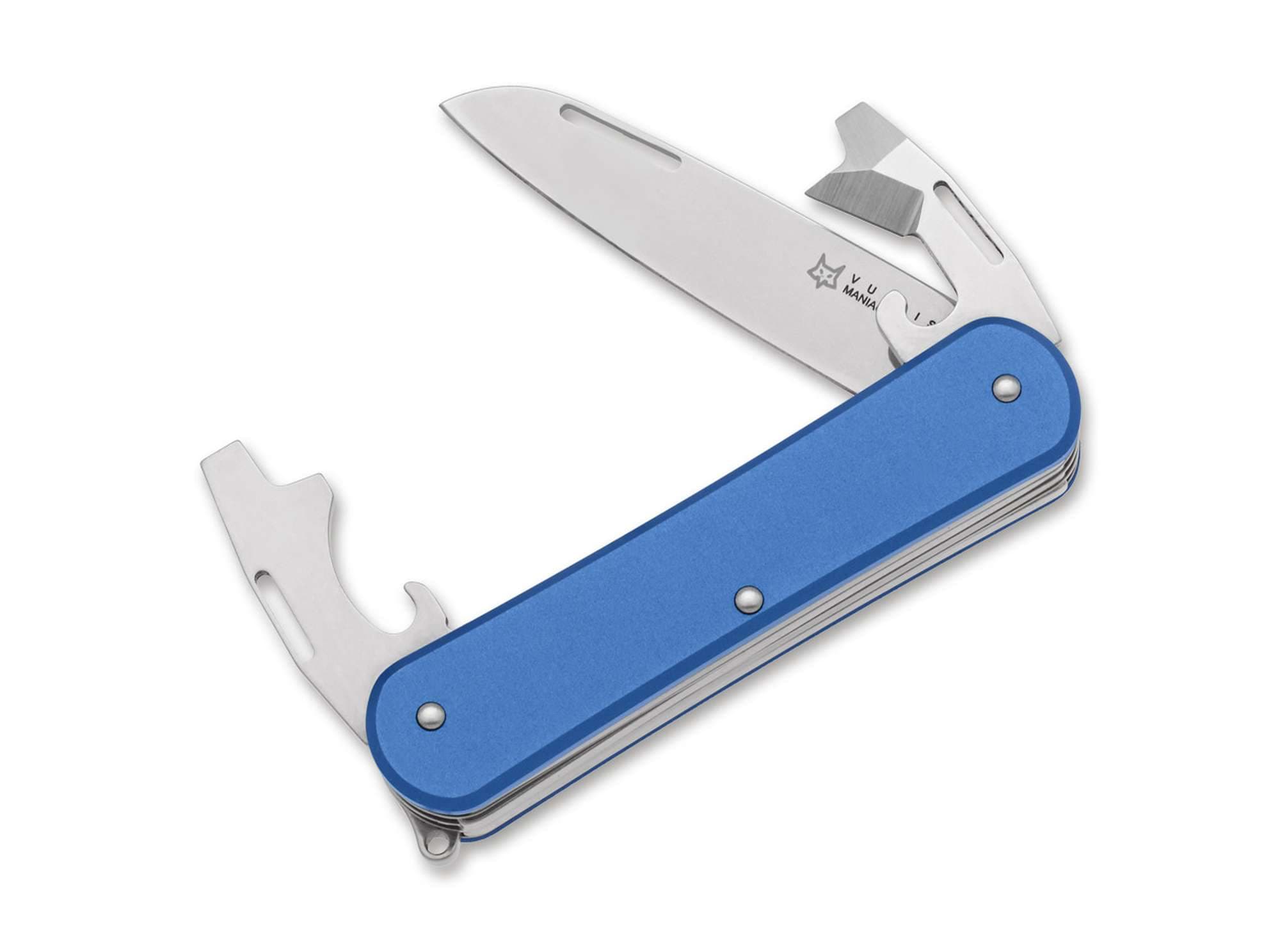 Bild von Fox Knives - Vulpis 130-3 Aluminum Sky Blue
