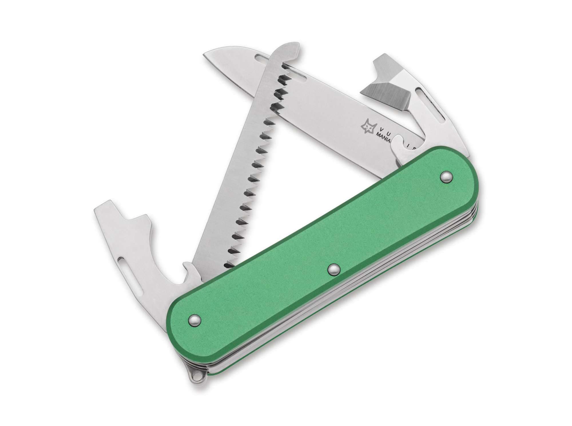 Bild von Fox Knives - Vulpis 130-S4 Aluminum OD Green