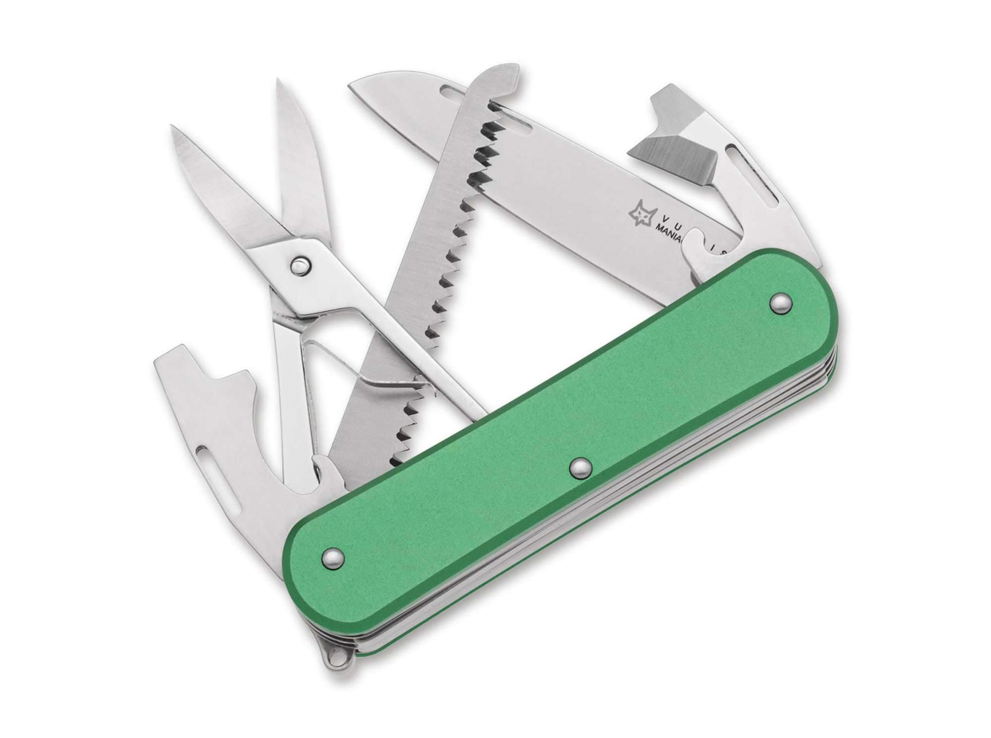 Bild von Fox Knives - Vulpis 130-SF5 Aluminum OD Green
