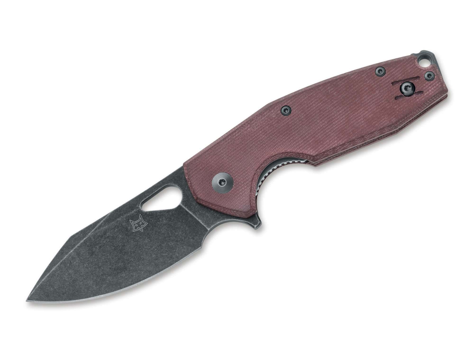 Immagine di Fox Knives - Yaru Micarta Burgundy