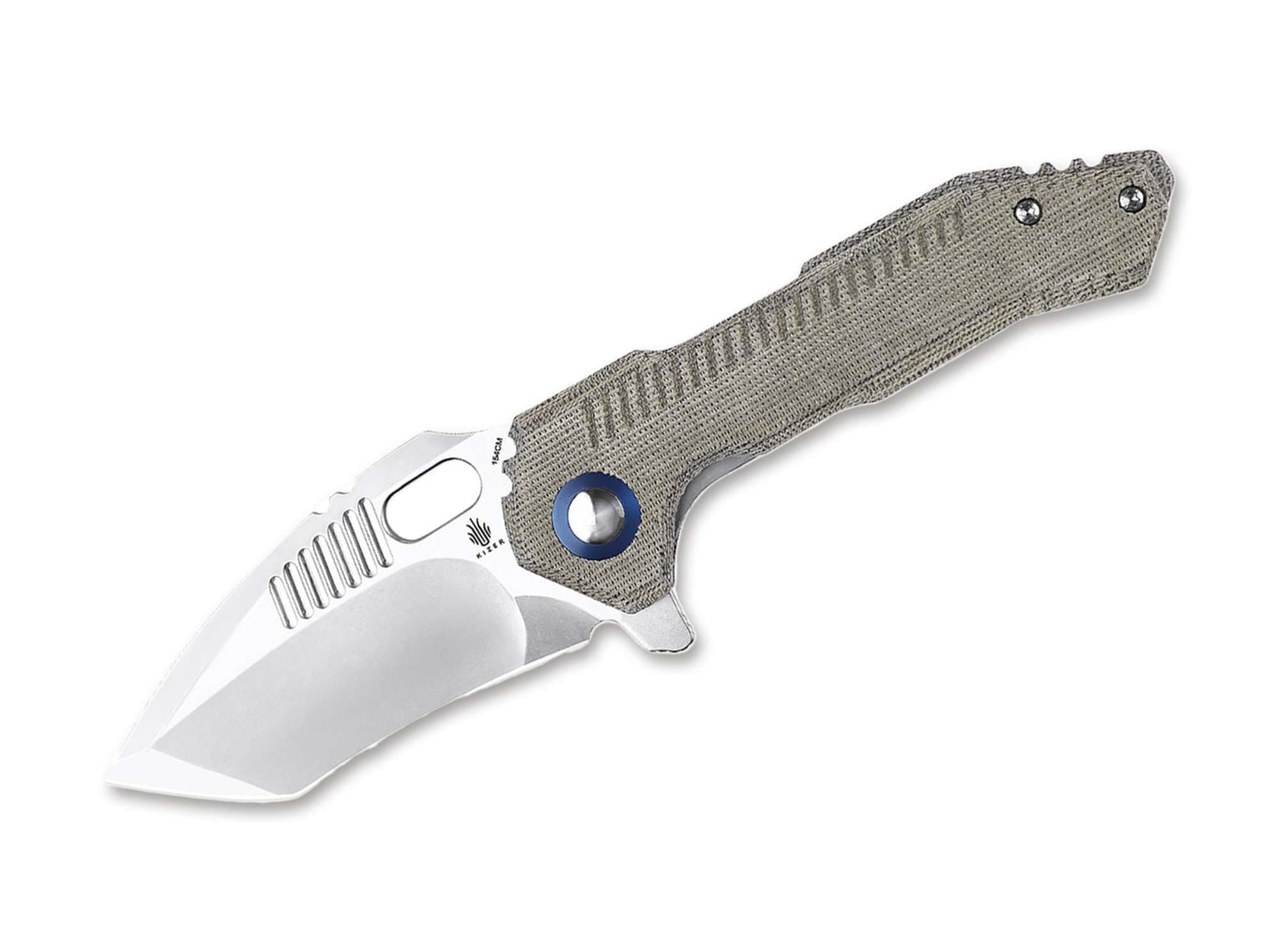 Picture of Kizer - Mini Paragon Micarta Green
