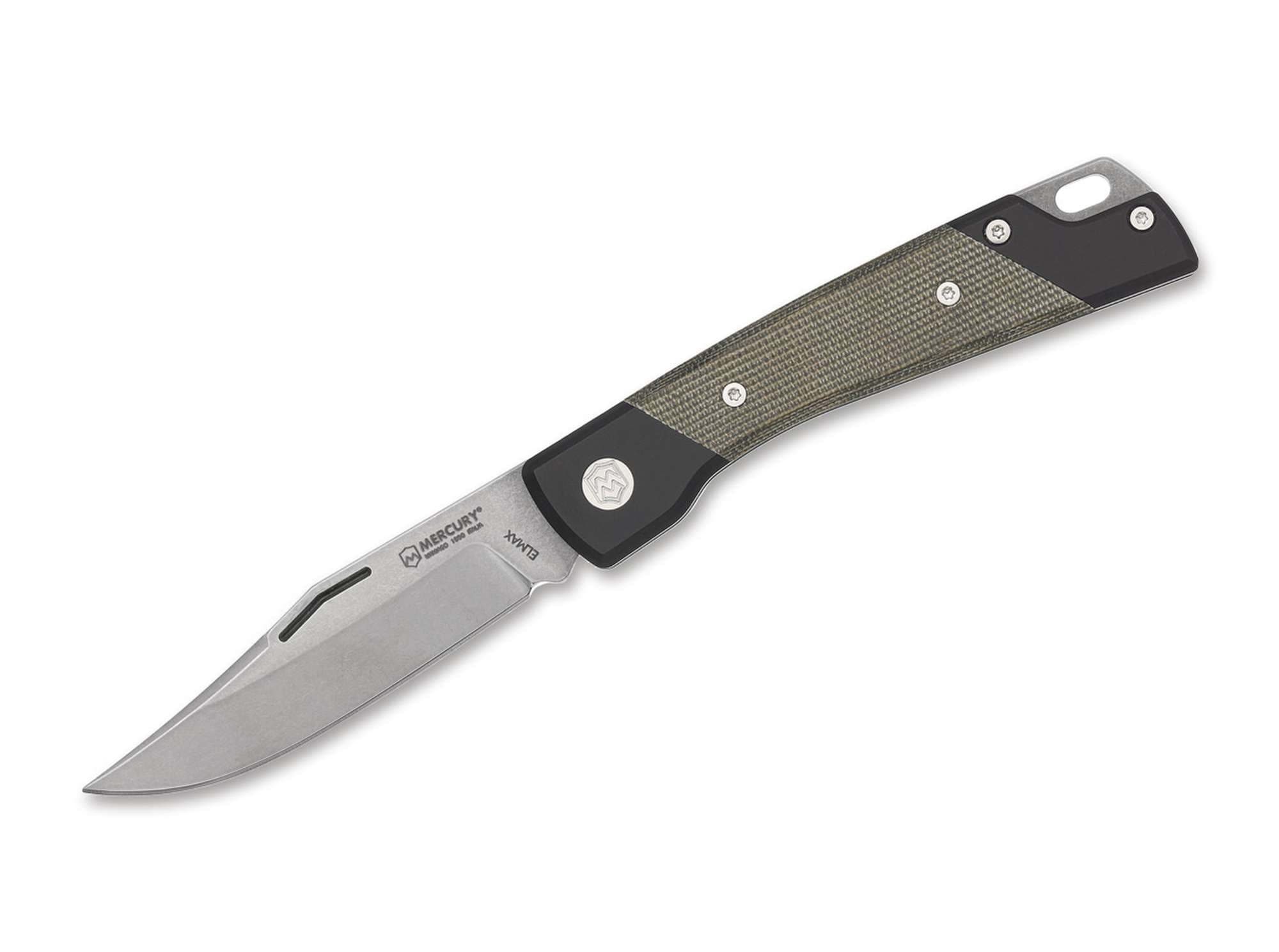 Picture of Mercury - Luc Aluminum Canvas Micarta Green