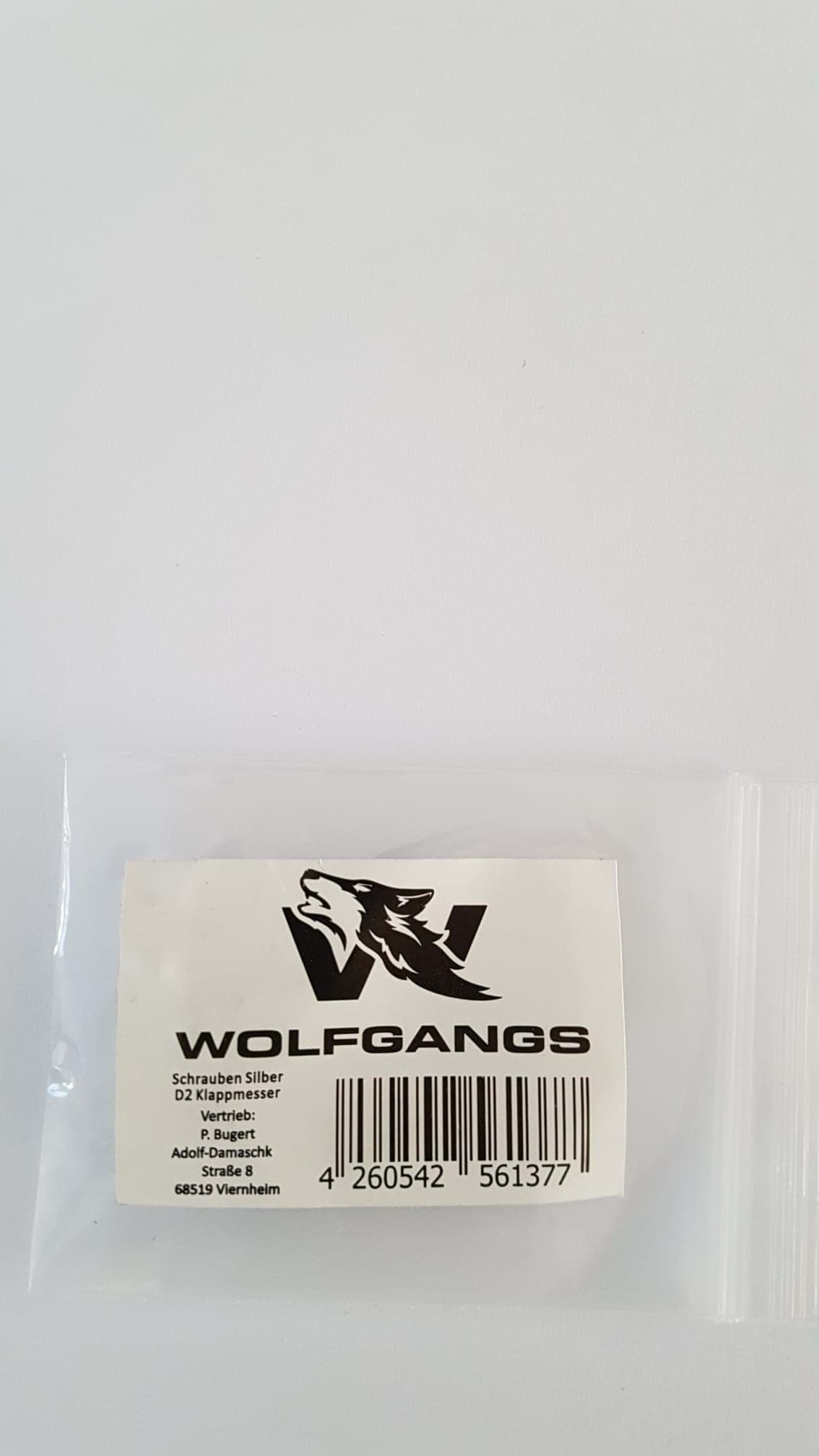 Bild von Odenwolf - Ersatzschrauben Silver D2 Taschenmesser