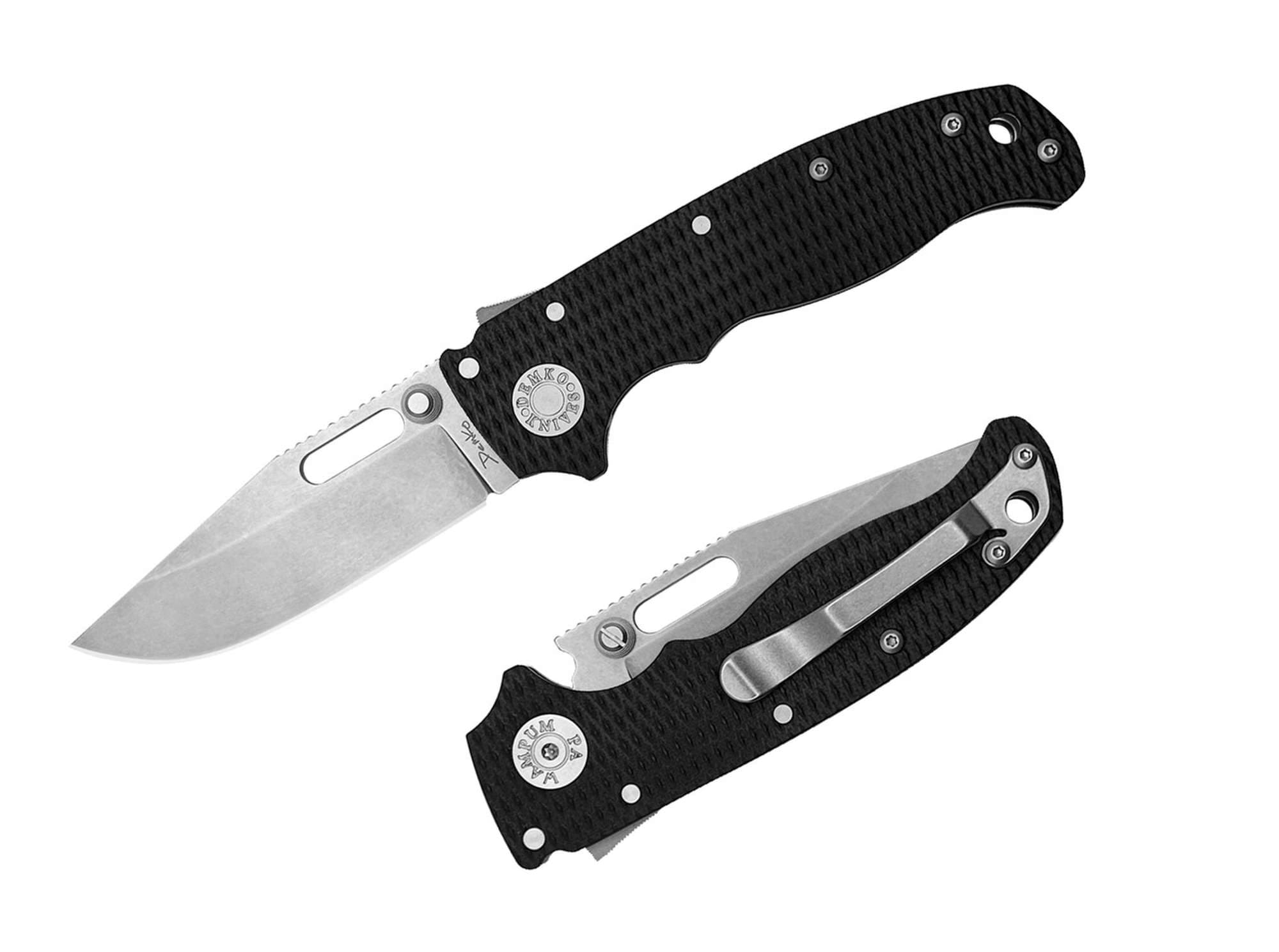 Picture of Demko Knives - AD20.5 Clip Point S35 G10 Black