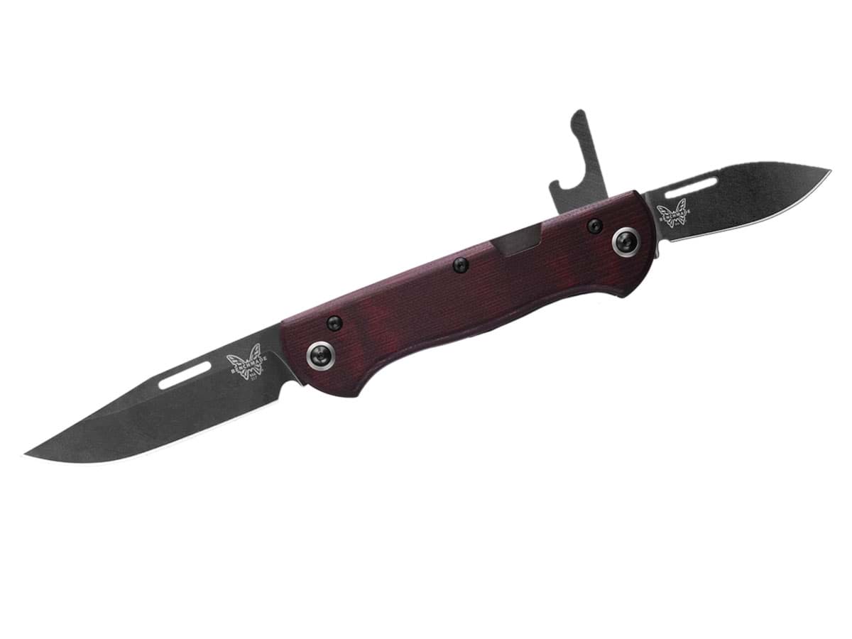 Bild von Benchmade - Weekender Burgundy Black Blade