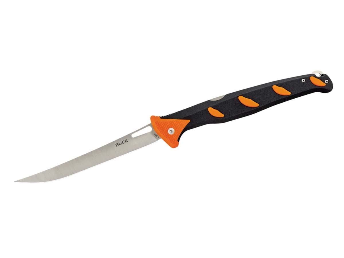 Bild von Buck Knives - Hookset Folding Fillet 6" Fresh Water Orange-Gray