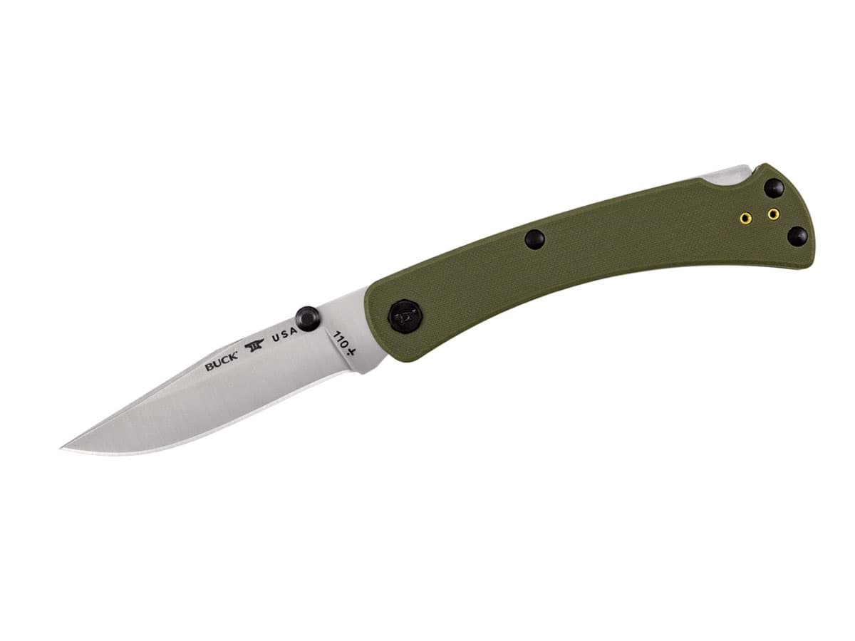 Picture of Buck Knives - Folding Hunter Slim Pro TRX Green
