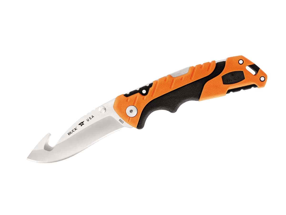 Picture of Buck Knives - Folding Pursuit Pro Large Orange Guthook