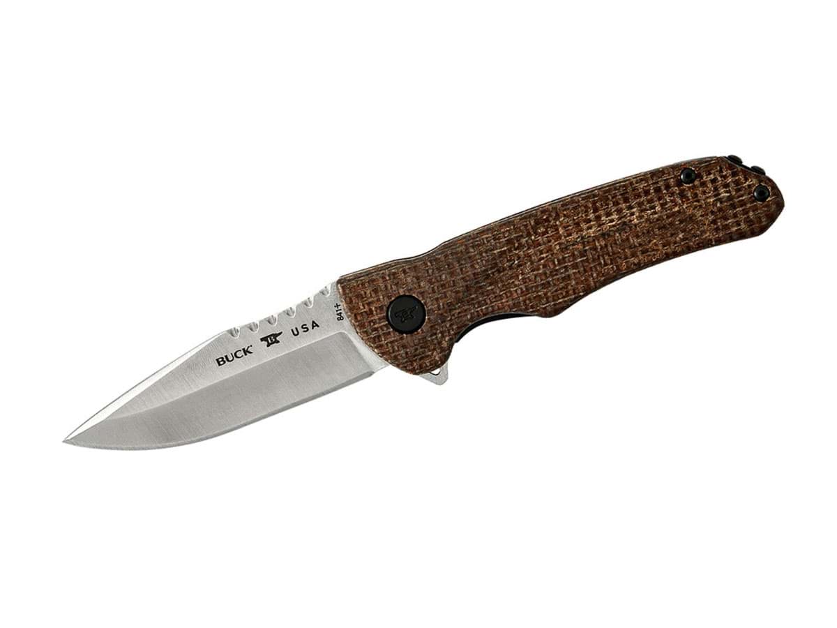 Bild von Buck Knives - Sprint Pro Brown Burlap Micarta S30V