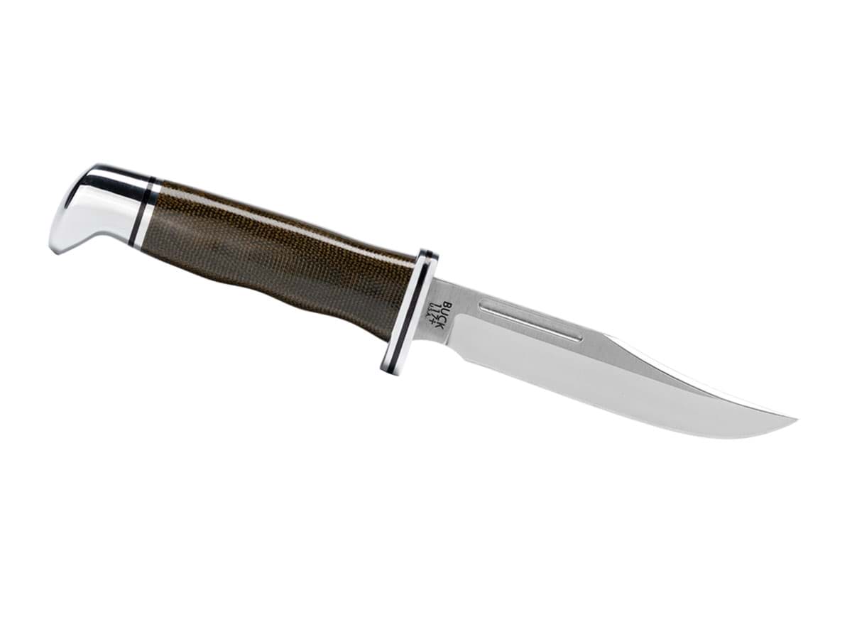 Bild von Buck Knives - Brahma Pro Green Micarta