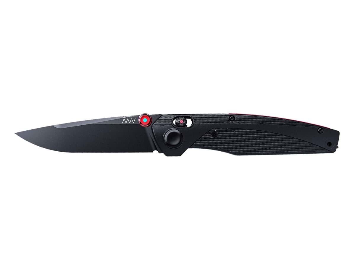 Bild von ANV Knives - A100 DLC Sleipner GRN Black ALOCK