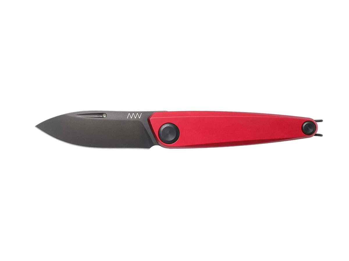 Bild von ANV Knives - Z050 DLC Black Dural Red