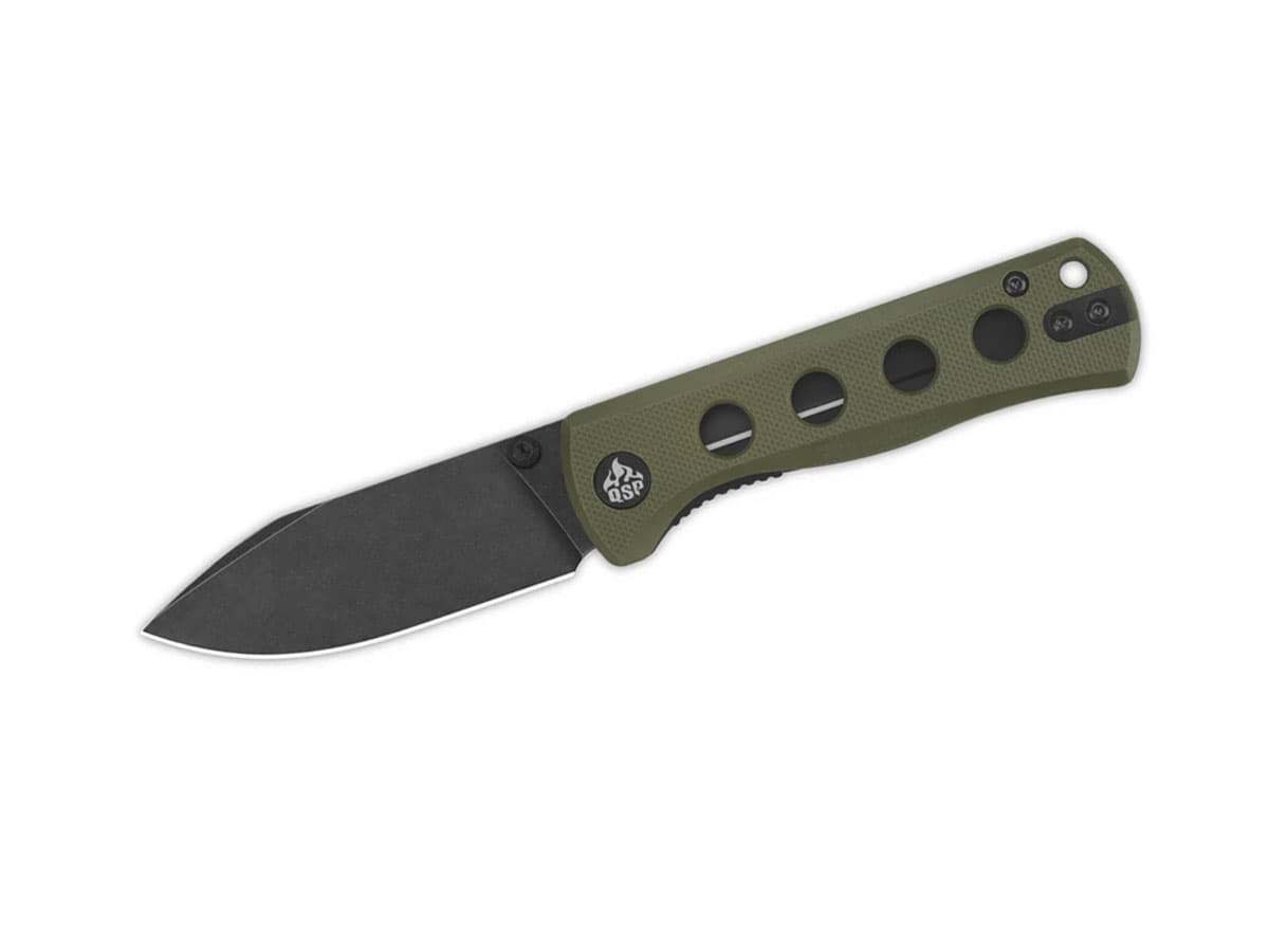 Immagine di QSP Knife - Canary Folder G-10 STW Black Olive Green