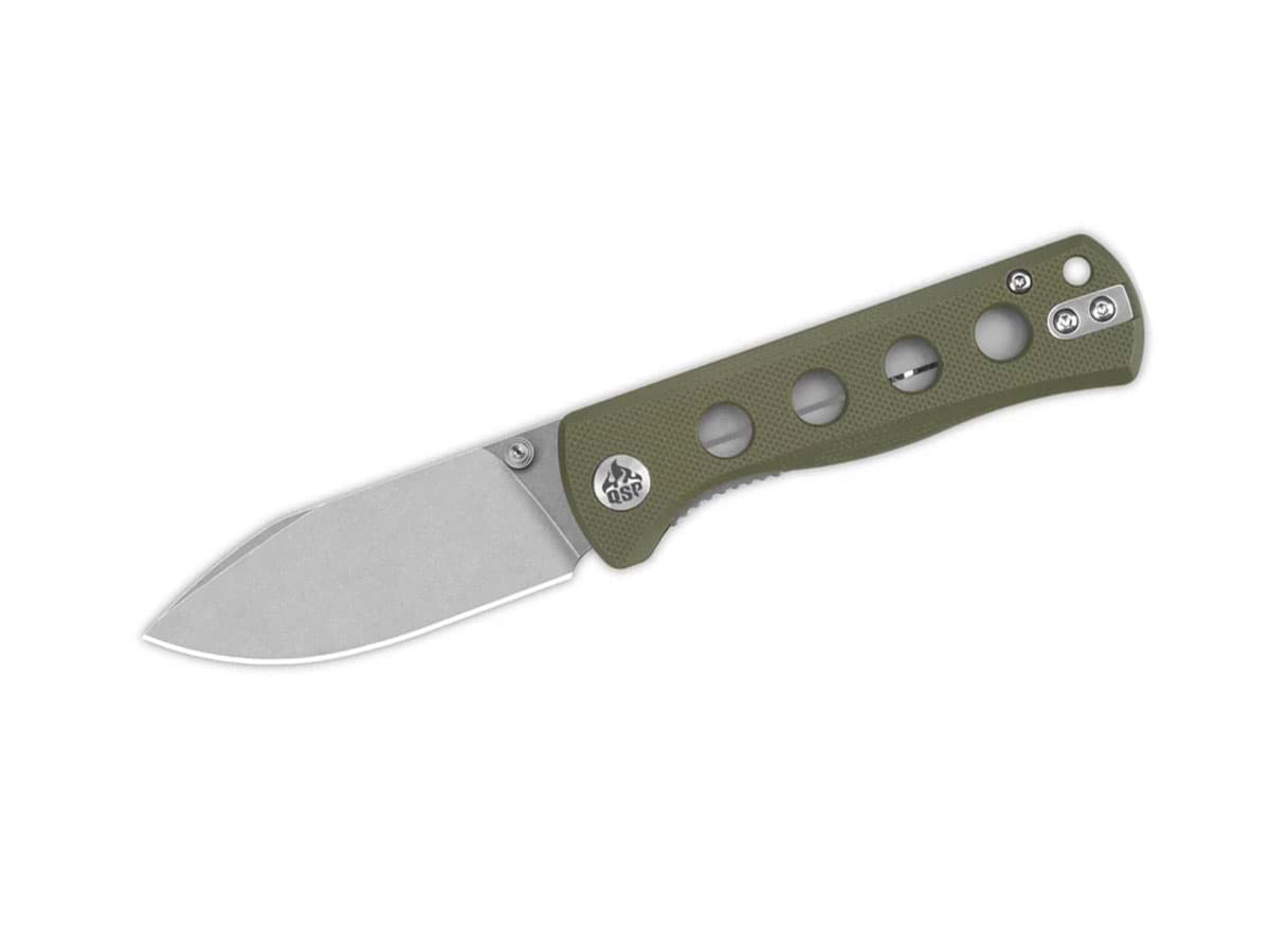 Immagine di QSP Knife - Canary Folder G-10 STW Olive Green