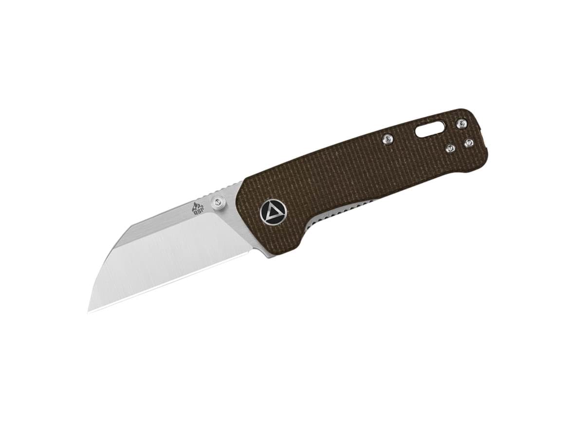 Picture of QSP Knife - Mini Penguin Micarta Brown