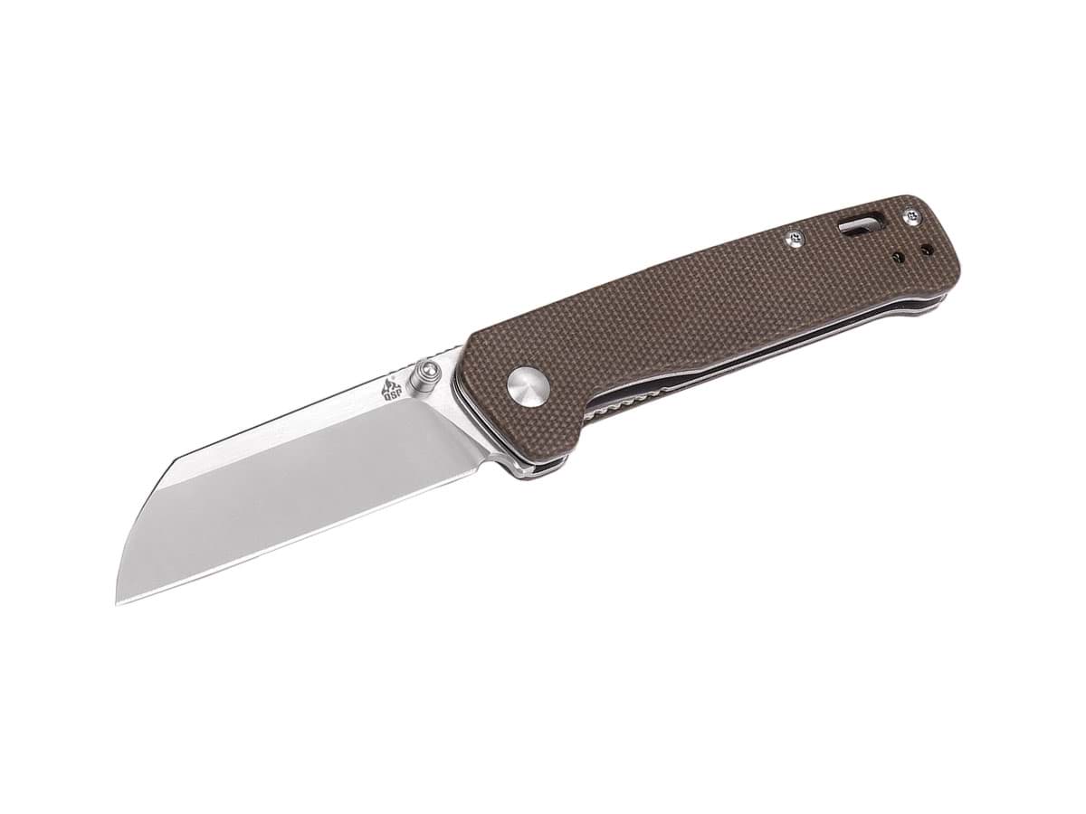 Bild von QSP Knife - Penguin Micarta Brown