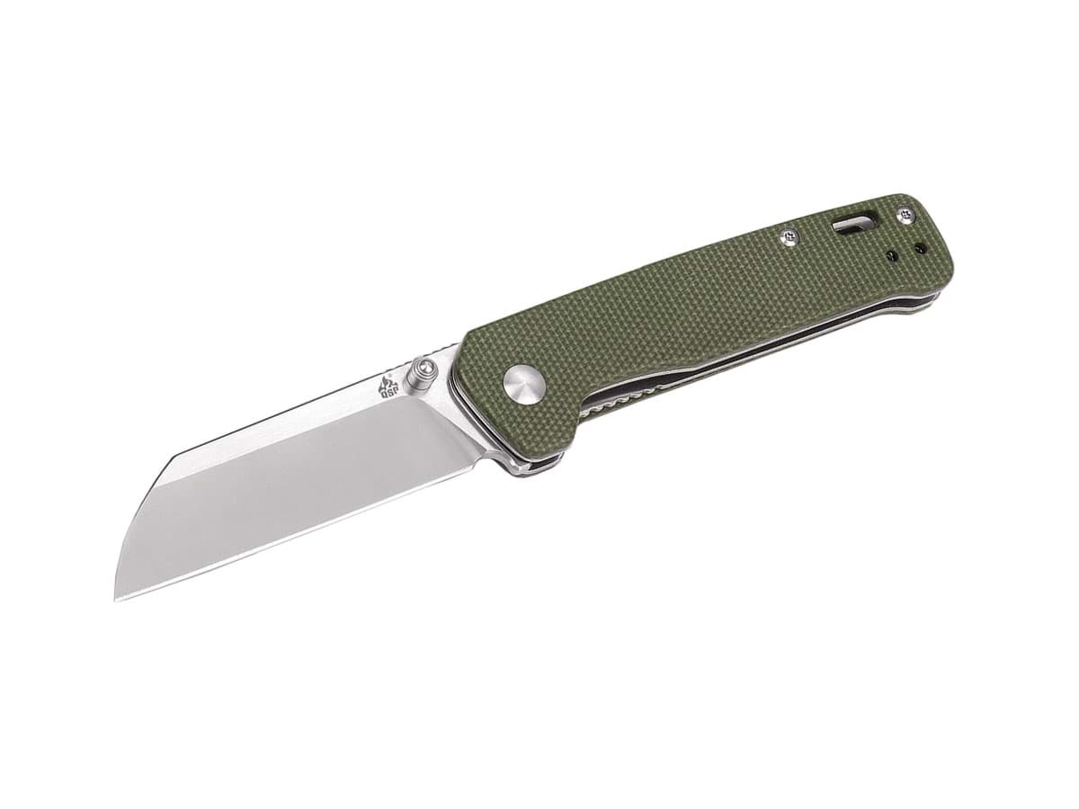 Bild von QSP Knife - Penguin Micarta Olive Green