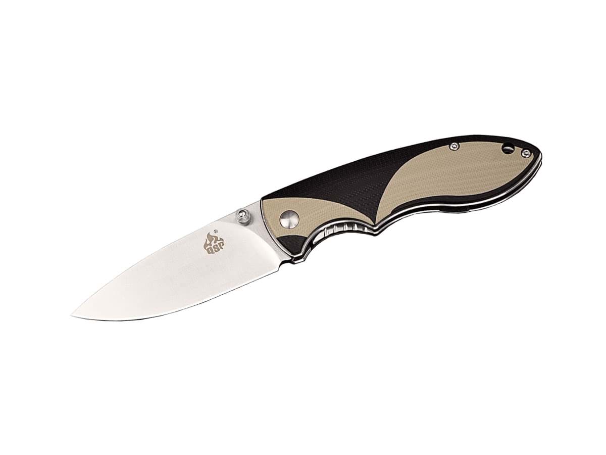 Bild von QSP Knife - Piglet G-10 Black-Tan