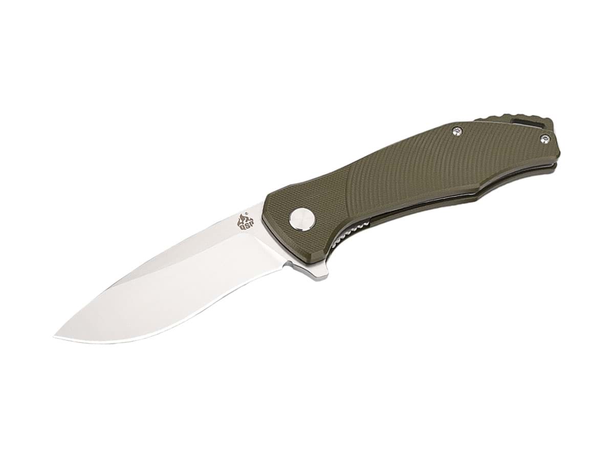 Immagine di QSP Knife - Raven G-10 D2 Verde