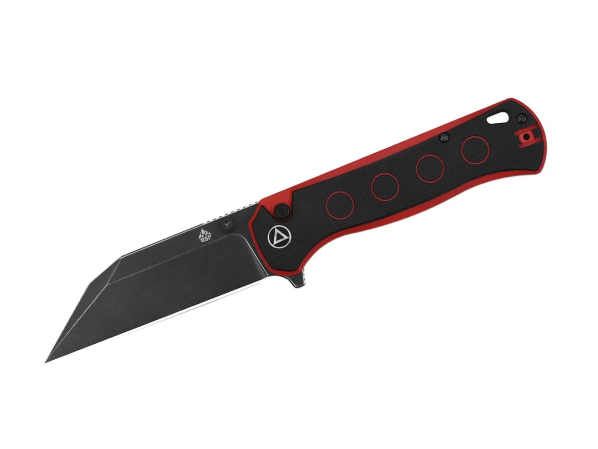 Immagine di QSP Knife - Swordfish G-10 Black STW Rosso-Nero