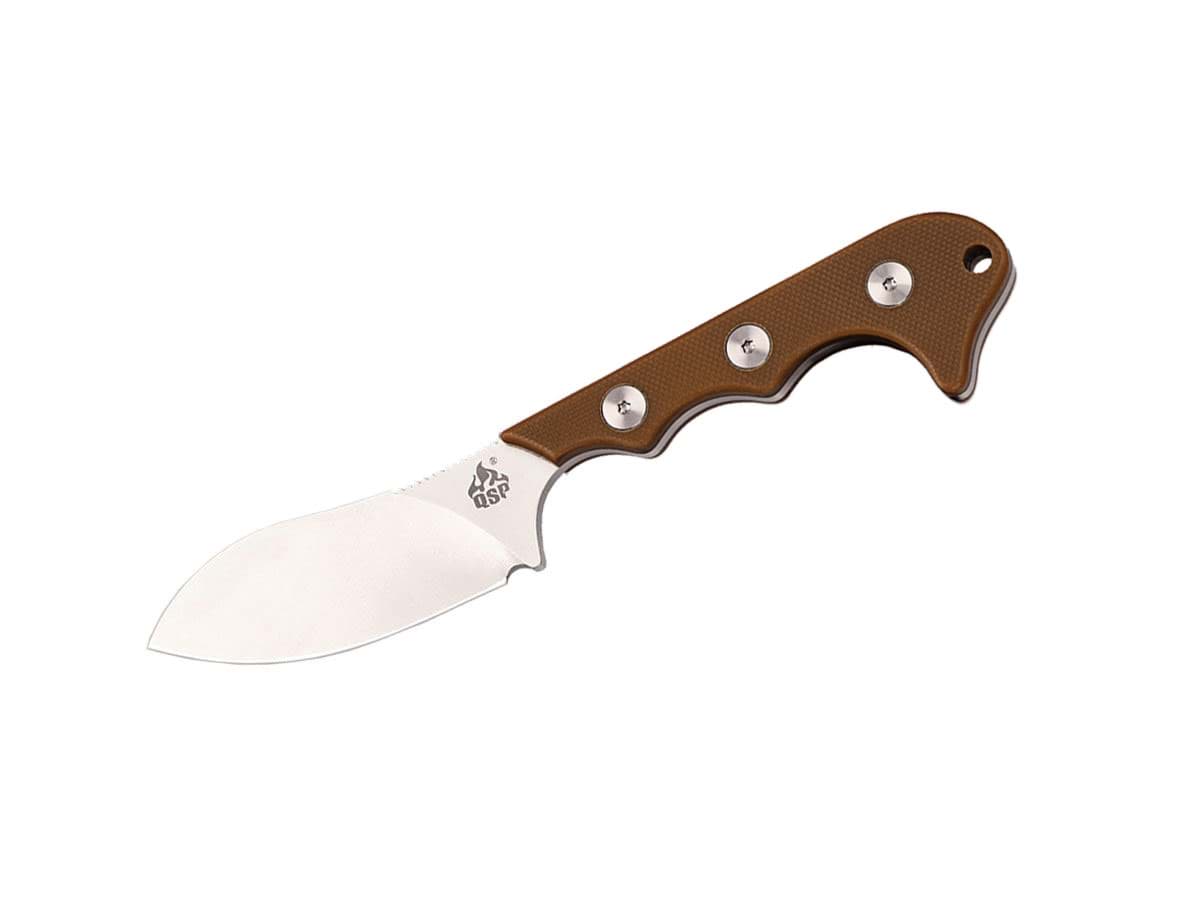 Bild von QSP Knife - Neckmuk G-10 Brown