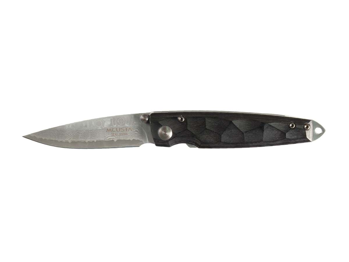 Picture of Mcusta - Shinra Emotion Tsuchi Black Pakkawood-Damascus