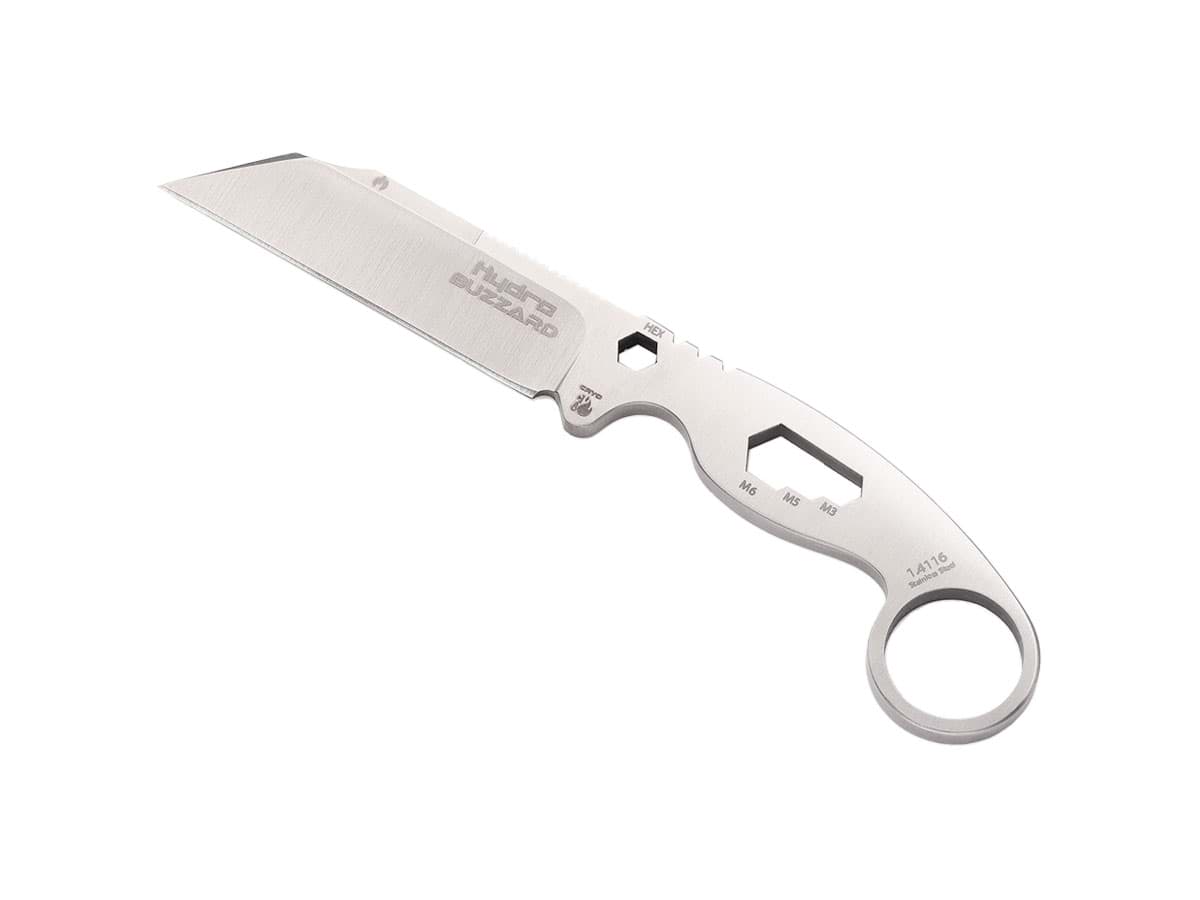 Bild von Hydra Knives - Buzzard White Hawk Black Sheath