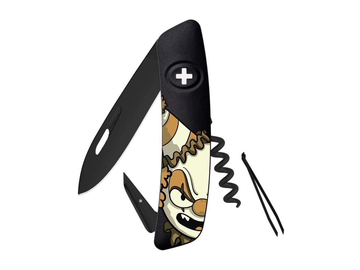 Picture of Swiza - D01 All Black Halloween Clown Black