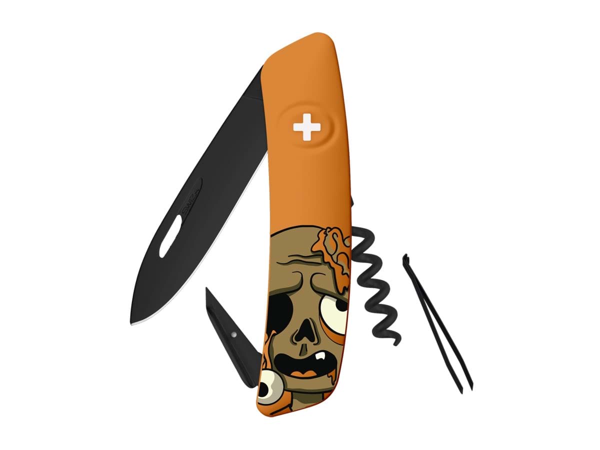 Picture of Swiza - D01 All Black Halloween Zombie Orange