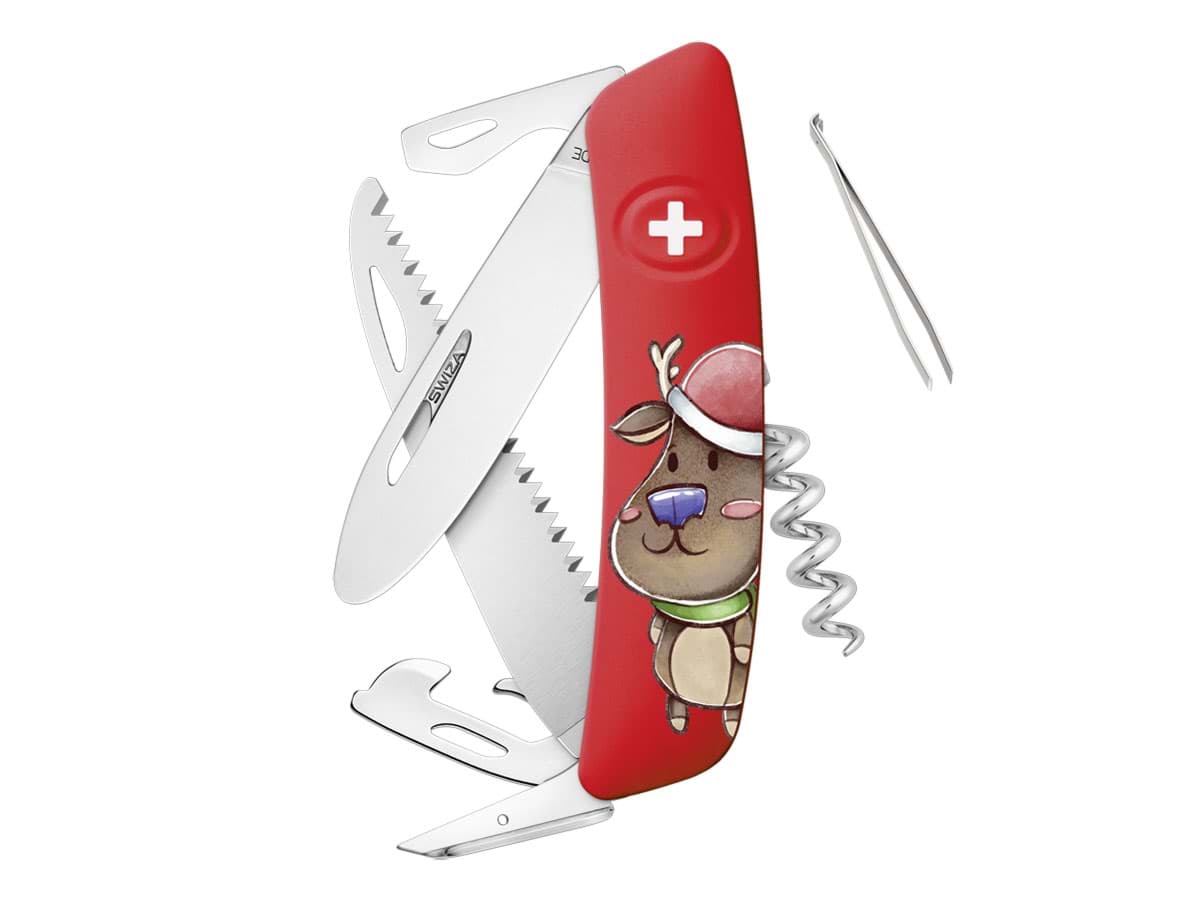 Bild von Swiza - J06 Junior Christmas Reindeer Red
