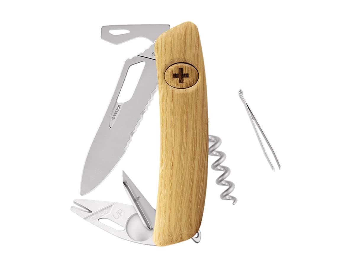 Bild von Swiza - SH03TR-TT Tick Tool AM Wavy Edge Wood Oak